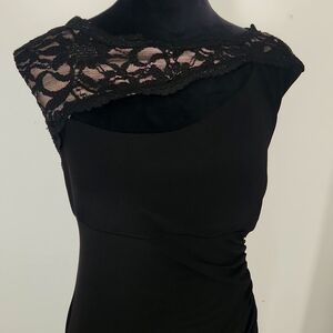 *SOLD*Classic black evening dress